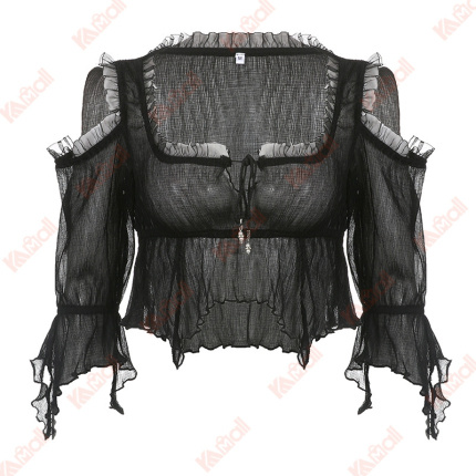 black short sleeves shirts